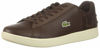 Picture of Lacoste Men's CARNABY EVO Sneaker, brown/off white, 8 Medium US - Size: 8