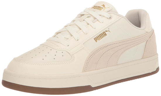 Picture of PUMA Mens Caven 2.0 Sneaker, Warm White-Frosted Ivory-Gold, 8 - Size: 8