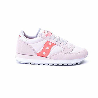 Picture of Sneaker Jazz in Pelle SCAMOSCIATA E Nylon Rosa - Size: 4 M UK