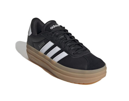 Picture of adidas Women's VL Court Bold Sneaker, Black/White/Gum, 6 - Size: 6