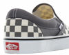 Picture of Vans Unisex Classic Slip-On (Checker) Pewter/True White Size 13.5 Women/12 Men - Size: 13.5 Women/12 Men