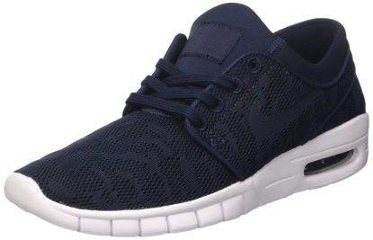 Picture of Nike Men's Stefan Janoski Max Obsidian/Obsidian/Mineral GoldSneakers - 9 D(M) US - Size: 9