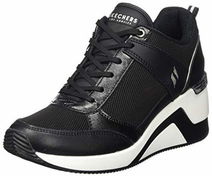 Picture of Skechers Street Women's Million-AIR UP There Sneaker, BLK, 6.5 - Size: 6.5