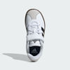 Picture of adidas VL Court 3.0 Elastic Lace Sneaker, White/Black/Grey, 11 US Unisex Little Kid - Size: 11 Little Kid