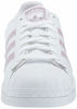 Picture of adidas Originals womens Superstar Sneaker, White/Soft Vision/Core Black, 10 US - Size: 10