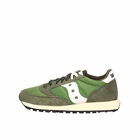 Picture of Saucony Jazz Original Vintage Mens Trainers Green Black - 8.5 UK - Size: 9.5