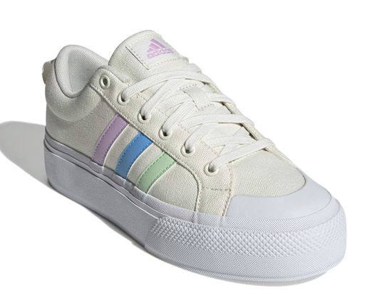 Picture of adidas Women's Bravada 2.0 Platform Shoe Sneaker, Off White/Semi Blue Burst/Bliss Lilac, 6.5 - Size: 6.5