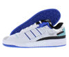 Picture of Adidas Forum Exhibit Low Mens Shoes Size 14, Color: Footwear White/Blue/Clear Aqua - Size: 14