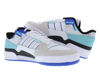 Picture of Adidas Forum Exhibit Low Mens Shoes Size 14, Color: Footwear White/Blue/Clear Aqua - Size: 14