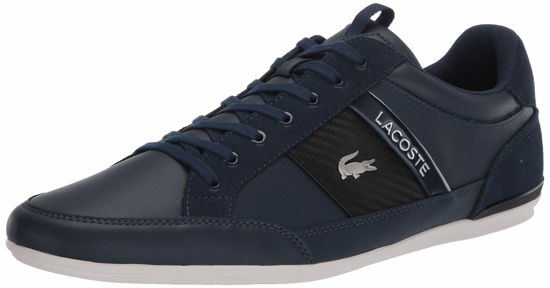 Picture of Lacoste Men's Chaymon Sneaker, Deep Navy Off White, 13 - Size: 13