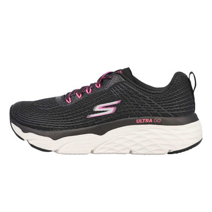 Picture of Skechers Max Cushion - 17693 Black/Pink 7.5 B (M) - Size: 7.5