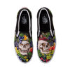 Picture of Vans Men's Classic Slip On, Fruit Skull/Black/White, Size 7.5 - Size: 9 Women/7.5 Men