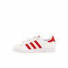 Picture of adidas Originals womens Superstar Sneaker, White/Active Red/Core Black, 9.5 US - Size: 9.5