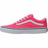 Picture of Vans Men's Old Skool Sneaker, (Neon) Knockout Pink/True White, Size 5.5 - Size: 7 Women/5.5 Men