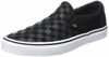 Picture of Vans Unisex Classic Slip-On (Checkerboard) Black/Black Skate Shoe 9 Men US / 10.5 Women US - Size: 10.5 Women/9 Men