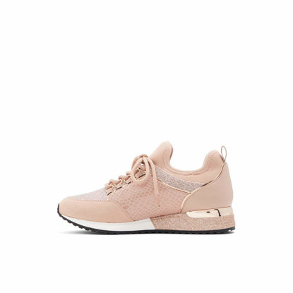 Picture of ALDO womens Courtwood Fashion Lace Up Sneaker, Rose Gold, 11 US - Size: 11