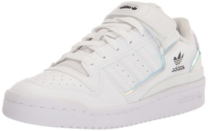 Picture of adidas Originals Unisex-Child Forum Low White/Black 4 Big Kid, 4 US - Size: 4 Big Kid