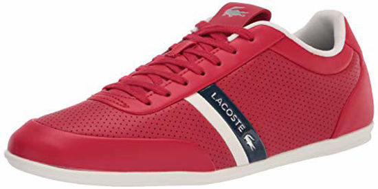 Picture of Lacoste mens Storda 0120 1 Cma Sneaker, Red/Navy, 10.5 US - Size: 10.5