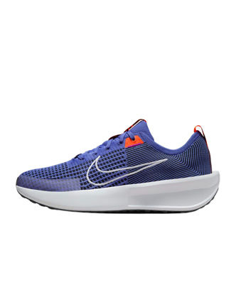 Picture of Nike Interact Run Men's Road Running Shoes (FD2291-404, Astronomy Blue/Hyper Crimson/Black/Pure Platinum) Size 13 - Size: 13