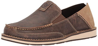 Picture of Ariat Women's Slip on Leather Casual Slip-on Shoe, Vintage Bomber Brown, 9 - Size: 9