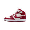 Picture of Nike Court Borough Mid 2 Little Kids' Shoes (CD7783-124, Sail/White/Gym Red) Size 12.5 - Size: 12.5 Little Kid