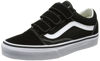 Picture of Vans Men's Old Skool V Sneaker, (Suede/Canvas) Black/True White, Size 10.5 - Size: 12 Women/10.5 Men