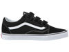 Picture of Vans Men's Old Skool V Sneaker, (Suede/Canvas) Black/True White, Size 10.5 - Size: 12 Women/10.5 Men