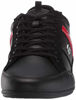 Picture of Lacoste mens Chaymon 120 7 U Cma Sneaker, Black/Red, 8.5 US - Size: 8.5