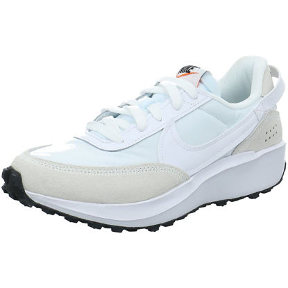 Picture of Nike Womens Waffle Debut Sneakers White/Black/Orange Size 6.5 - Size: 6.5