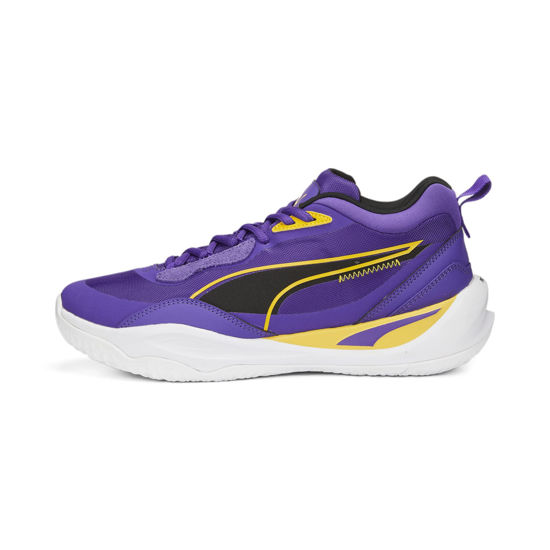 Picture of PUMA Men's Sneaker, Prism Violet Spectra Yellow, 10 - Size: 10