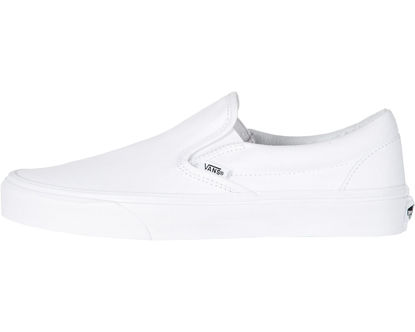 Picture of Vans, Classic Slip-On Sneakers (7, True White, Numeric_7) - Size: 8.5 Women/7 Men