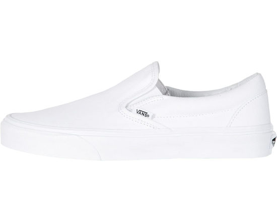 Picture of Vans, Classic Slip-On Sneakers (7, True White, Numeric_7) - Size: 8.5 Women/7 Men