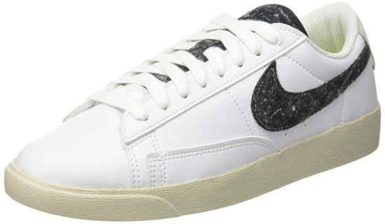 Picture of Nike Women Basketball Shoe, White Black, 7.5 US - Size: 6.5