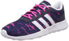 Picture of adidas Lite Racer Trainers - Womens - Navy/White/Shock Pink - UK 5 - Size: 5 UK