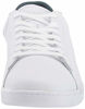 Picture of Lacoste Men's Carnaby EVO Sneaker, White/Dark Green, 7 Medium US - Size: 7