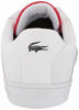 Picture of Lacoste men's Chaymon Club 0120 1 Cma Sneaker, White/Navy/Red, 8.5 US - Size: 8.5