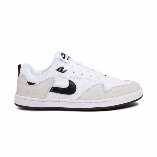 Picture of Nike SB Alleyoop Mens Trainers CJ0882 Sneakers Shoes (UK 10 US 11 EU 45, White Black White 100) - Size: 11