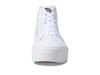 Picture of Vans Men's Sk8-Hi Tapered Stackform Shoes, Canvas True White, Size 6.5 - Size: 8 Women/6.5 Men