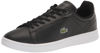 Picture of Lacoste Mens Carnaby Sneaker, Black/Grey, 7.5 - Size: 7.5