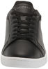 Picture of Lacoste Mens Carnaby Sneaker, Black/Grey, 7.5 - Size: 7.5