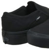 Picture of Vans Women's Asher Platform Slip-On Sneaker, Canvas Black Black, 10.5 - Size: 10.5