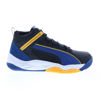 Picture of PUMA Men's Rebound Future Evo Core Sneaker, Black-Blazing Blue-Tangerine, 8.5 - Size: 8.5