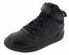 Picture of Nike Court Borough Mid 2 (Little Kid) Black/Black/Black - Size: 3 Little Kid