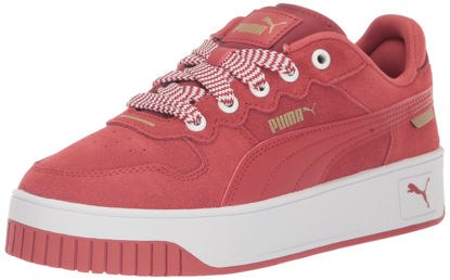 Picture of PUMA Women's Carina Street Thick Laces Sneaker, Astro Red-Astro Red Gold, 8 - Size: 8