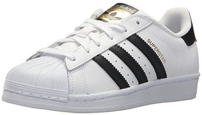 Picture of adidas Originals Superstar Sneaker, Core White/Core Black/Core White, 4.5 US Unisex Big Kid - Size: 4.5 Big Kid