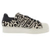 Picture of adidas Originals Womens Superstar Bold Leopard Platform Sneakers Shoes Casual - Beige,Black - Size 6.5 B - Size: 6.5