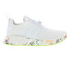 Picture of adidas NMD_R1 Boys Shoes Size 6.5, Color: White/Green - Size: 6.5 Big Kid