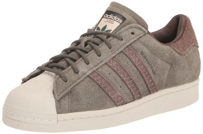 Picture of adidas Originals Men's Superstar Discontinued Sneaker, Olive Strata/Earth Strata/Green, 11.5 - Size: 11.5