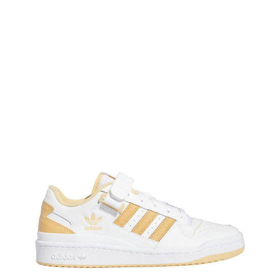 Picture of adidas Forum Low Mens Shoes Size 9, Cloud White/Pulse Amber/Orange Rush-white-tangerine - Size: 9