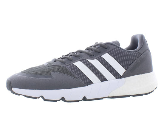 Picture of adidas Mens Zx 1K Boost Sneakers Shoes Casual - Grey - Size 12 M - Size: 12